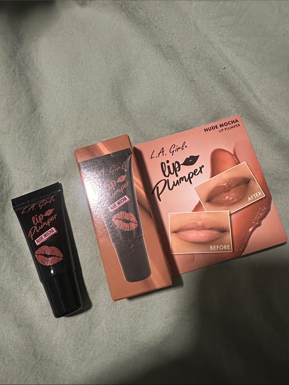4/$15 L.A. girl lip plumper - nude mocha